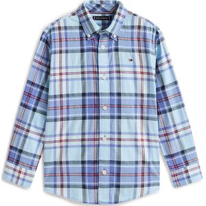 TOMMY HILFIGER Overhemd  blauw / rood