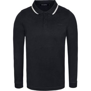 Karl Lagerfeld Shirt  donkerblauw / wit