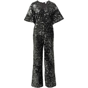 Y.a.s - Yaselle 2/4 Sequin Jumpsuit - Groen - Polyester