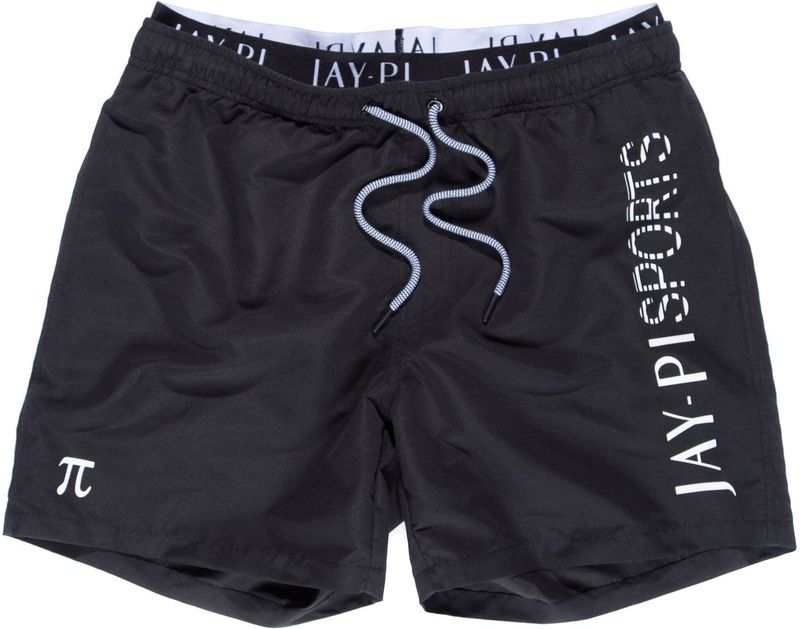 JAY-PI Zwemshorts  zwart / wit