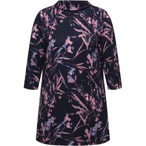 Ulla Popken Sweatshirt  marine / duifblauw / rosa