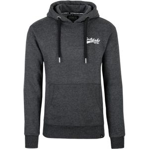 SPITZBUB Sweatshirt 'Thorben'  grijs / wit