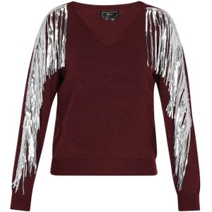 faina Trui  pruim / zilver