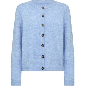 Soyaconcept Gebreid vest 'ORLEAN'  blauw