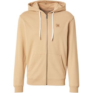 SCOTCH & SODA - Sweatvest - Camel - Met Capuchon - Lange Mouw