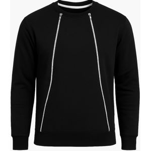 Ombre Sweatshirt  zwart