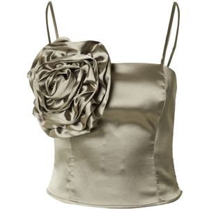 Guido Maria Kretschmer Women Top 'Candy'  olijfgroen