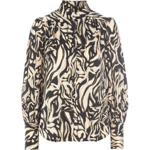 Dea Kudibal Blouse 'Keiladea '  ecru / goud / zwart