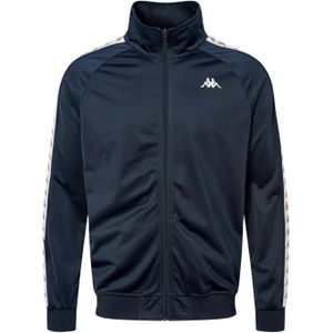 KAPPA - Banda Anniston - Sweatvest - Blauw - Bruin - Wit