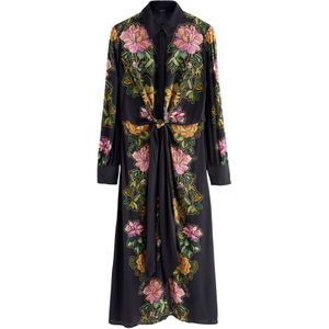 Next Blousejurk  geel / groen / pink / zwart