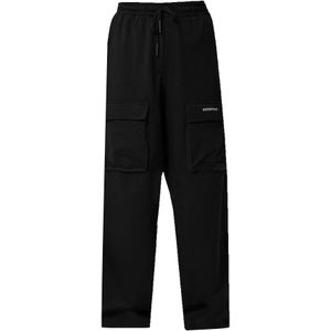 VAMOS CLO Broek  zwart / wit