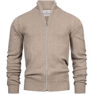 Kronstadt Gebreid vest 'Carlo'  sand