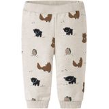 NAME IT Broek 'NBMSOUL'  bruin / taupe / stone grey / zwart