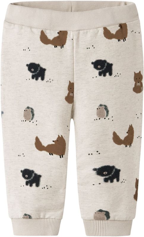 NAME IT Broek 'NBMSOUL'  bruin / taupe / stone grey / zwart