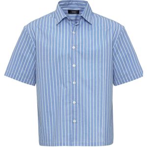 Antioch Overhemd  royal blue/koningsblauw / wit