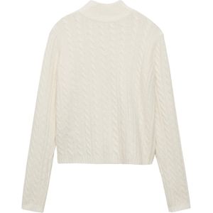 MANGO Trui 'SEEDSPER'  crème