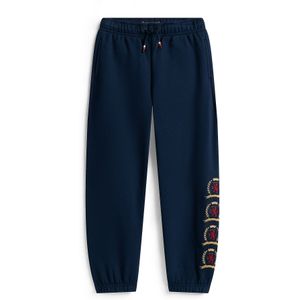TOMMY HILFIGER Broek  navy / geel / rood