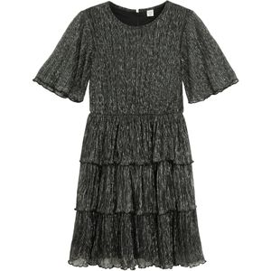 Cool Club Jurk  zwart gemêleerd