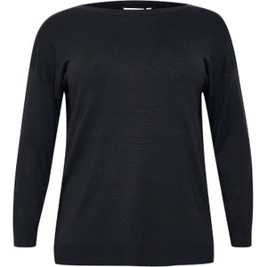 KAFFE CURVE Trui 'Malanu'  donkerblauw