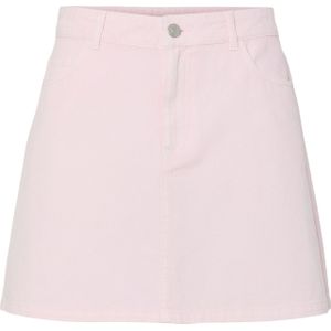 Pcflora - A-lijn - Denim Minirok