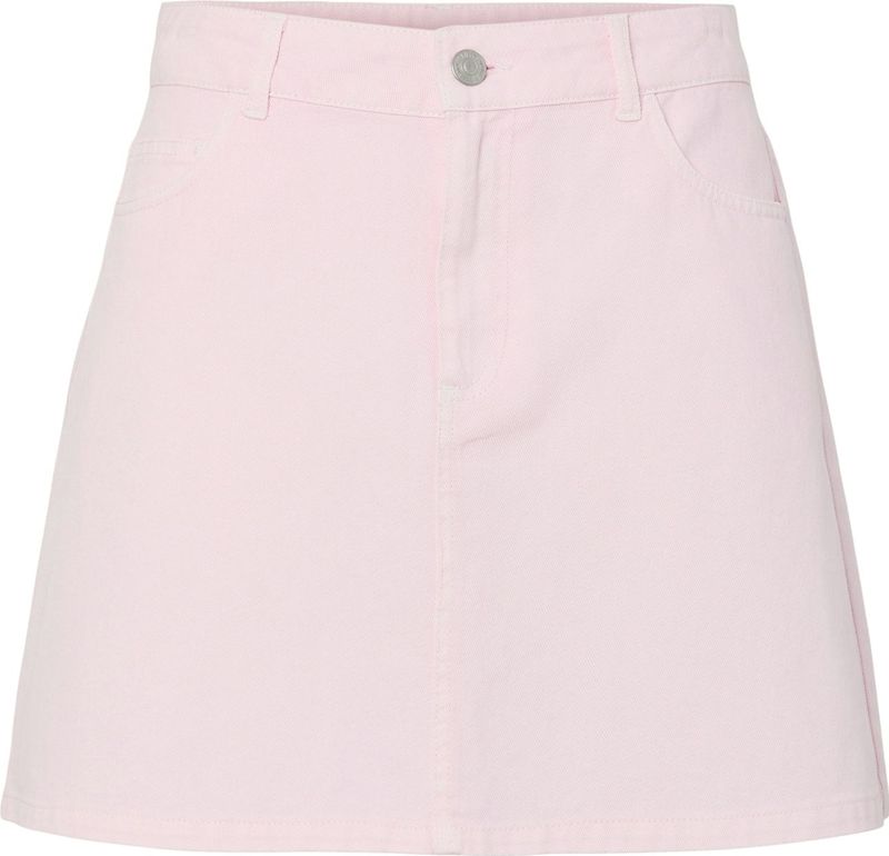 Pcflora - A-lijn - Denim Minirok