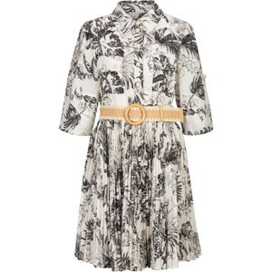 Dine'n'Dance Zomerjurk 'Yulli'  zwart / wit