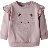 NAME IT Sweatshirt 'NBFSOUND'  sering / zwart