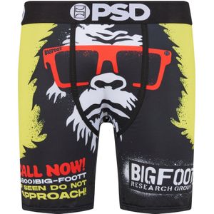PSD Boxershorts 'Club Bigfoot'  geel / rood / zwart / wit
