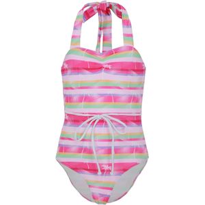 OLYMPIA Badpak  limoen / lila / pink / rosa