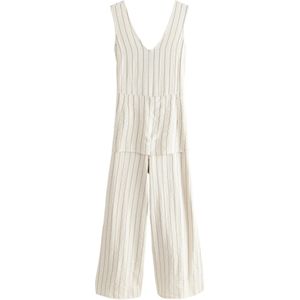 Next Jumpsuit  beige / crème / zwart