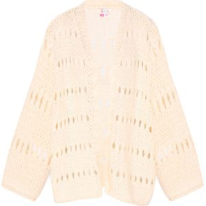 IZIA Oversized vest 'Boho'  beige