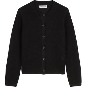 Marc O'Polo - Gebreid Vest - Zwart