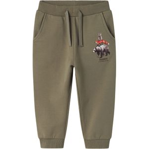 Joggingbroek - Regular Fit - Geborstelde Sweatstof - Zachte Binnenkant - Zwart