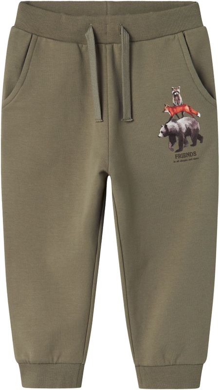 Joggingbroek - Regular Fit - Geborstelde Sweatstof - Zachte Binnenkant - Zwart