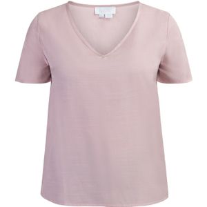 usha - Blusenshirt - Semitransparant - V-Ausschnitt