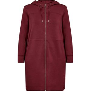 Wasabi Concept Gebreid vest 'Sabina'  donkerrood