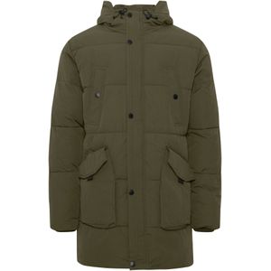 INDICODE JEANS - Winterparka 'Zeppal' - Olijfgroen - Gewatteerde Jas