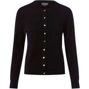 Franco Callegari Gebreid vest  zwart