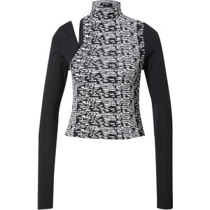 Nasty Gal Trui  zwart / wit