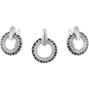 faina Sieraden set  zwart / zilver