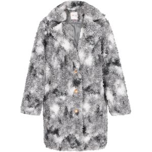 IZIA Tussenmantel  grijs gemêleerd