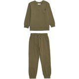 Hummel - Trainingspak - Olijfgroen / Donkergroen