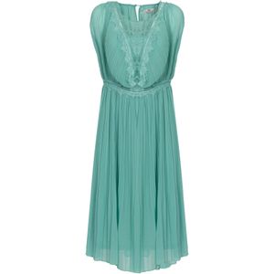 Influencer Jurk  aqua