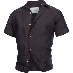 Kronstadt Overhemd 'Ayers'  chocoladebruin