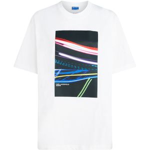 KARL LAGERFELD JEANS Shirt ' Love Unlocked'  gemengde kleuren / wit