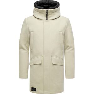 STONE HARBOUR Winterjas 'Fenroos'  lichtgrijs