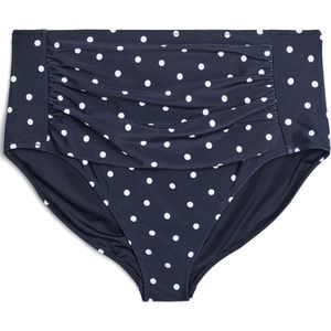 Swim by Zizzi Bikinibroek  marine / wit