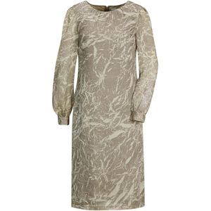 MADELEINE Jurk  cappuccino / wolwit