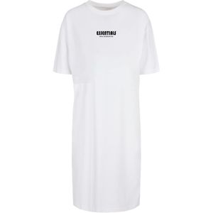 Merchcode Jurk 'Essentials New Generation'  zwart / wit