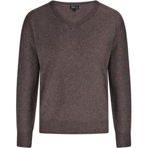 CASH-MERE.CH Trui  mokka